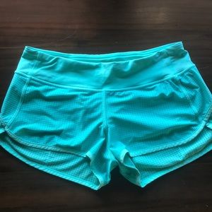 Lululemon Turquoise/ green speed short